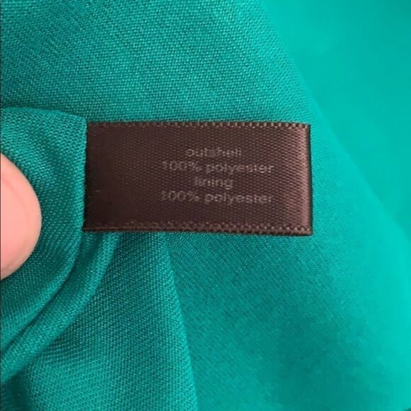 Vintage The Limited green and gold a-line Skirt size Large - Picture 5 of 5